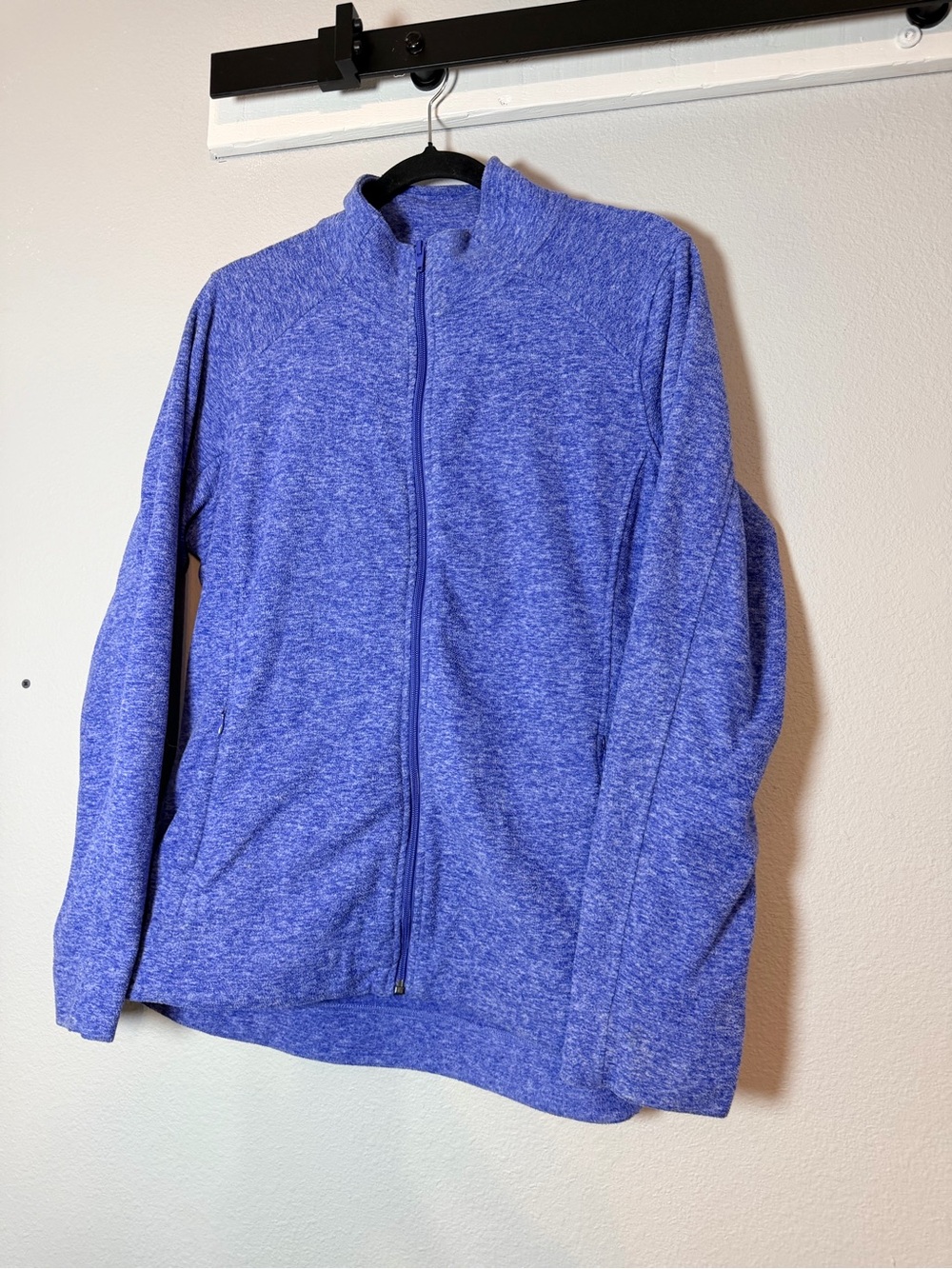 Duluth Trading Co Womens Full Zip Fleece Jacket Size Large Blue - Picture 3 of 6